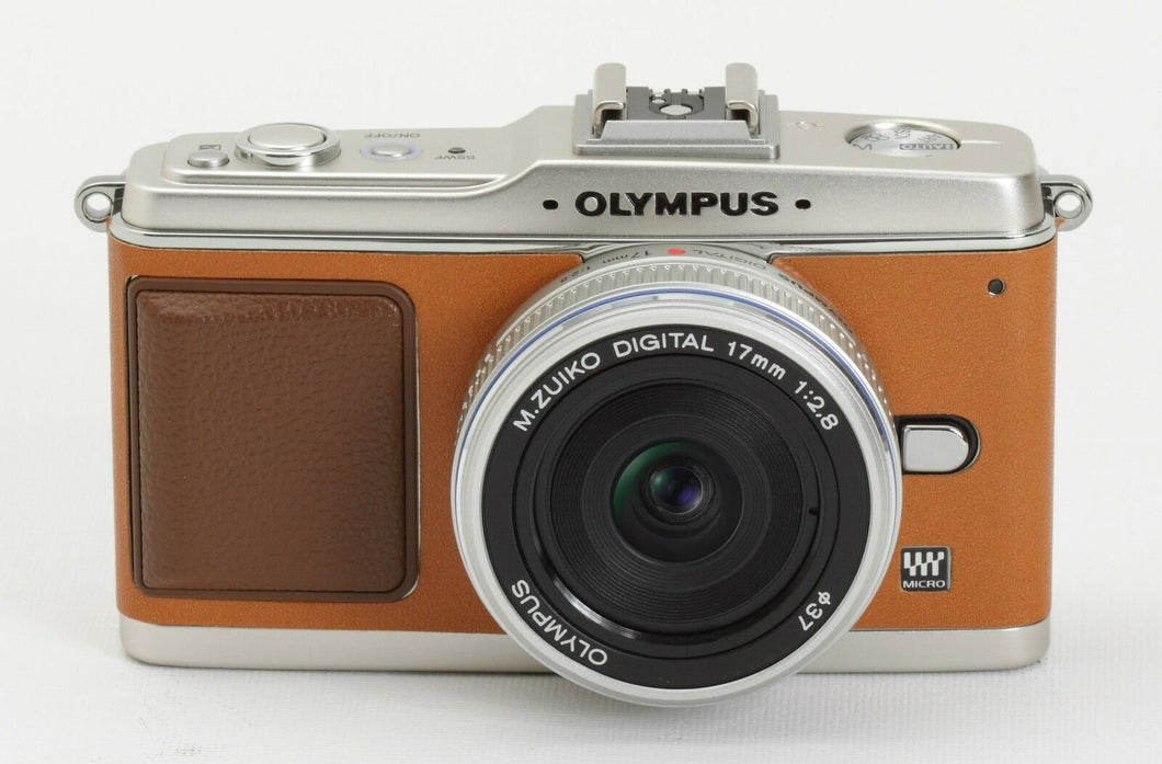Camera Leather decoration sticker for Olympus E-P1/EP2 Camel Type