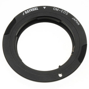 用于 OM 镜头的 Rayqual 安装适配器，日本制造，适用于 EOS 机身 OM-EOS
