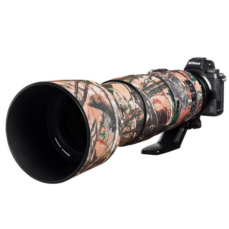 Lens cover for Nikon 200-500mm f/5.6 VR Forest camouflage