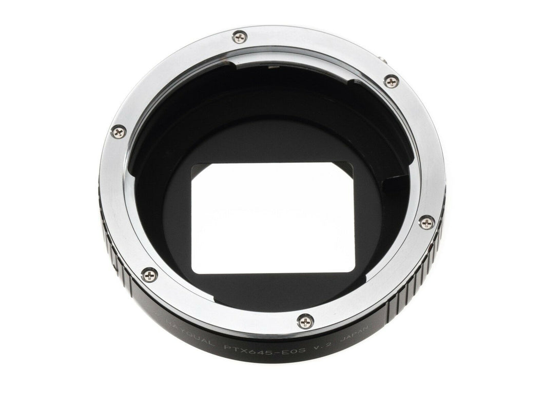 Rayqual Mount Adaptor for Mamiya 645 Lens to Canon EOS Camera Made in Japan MA-EOS