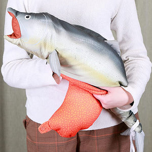 Neck Pillow Cushion - Hokkaido Salmon