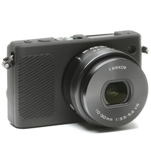 Easy Cover Nikon 1 J4 和屏幕保护膜 [黑色]