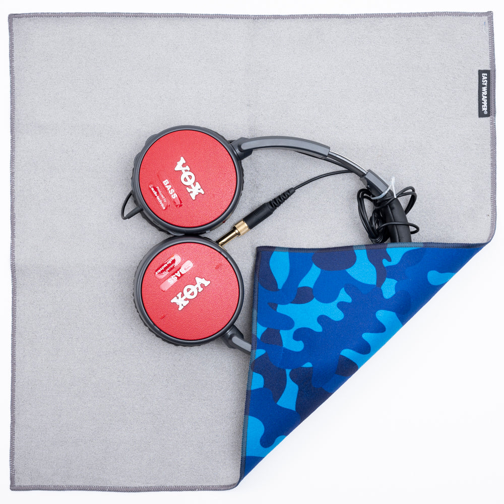 EASY WRAPPER Special Cloth without tapes, buttons, zippers Blue & Camo