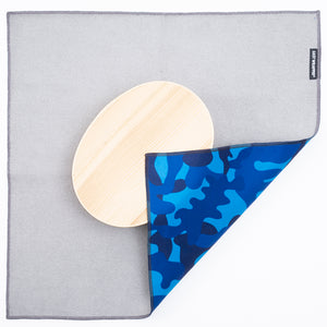 EASY WRAPPER Special Cloth without tapes, buttons, zippers Blue & Camouflage