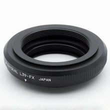 Load image into Gallery viewer, Rayqual Lens Mount Adapter for L39 Lens to Fujifilm X-Mount Camera Made in Japan  L39-FX
