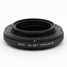 Load image into Gallery viewer, Rayqual Lens Mount Adapter for L39 Lens to Fujifilm X-Mount Camera Made in Japan  L39-FX
