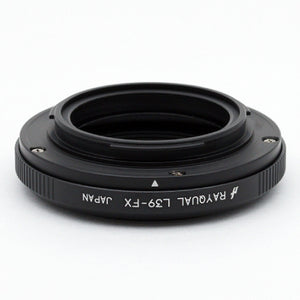 Rayqual Lens Mount Adapter for L39 Lens to Fujifilm X-Mount Camera Made in Japan  L39-FX