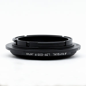 Rayqual Lens Mount Adapter for L39 Lens to Canon RF-Mount Camera Made in Japan L39-EOSR