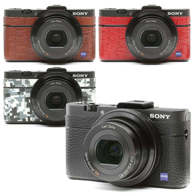 Camera Leather decoration sticker for SONY DSC-RX100M2 