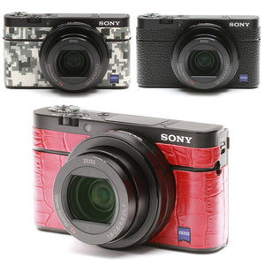 Camera Leather decoration sticker for Sony DSC-RX100 M3 [3 colors]