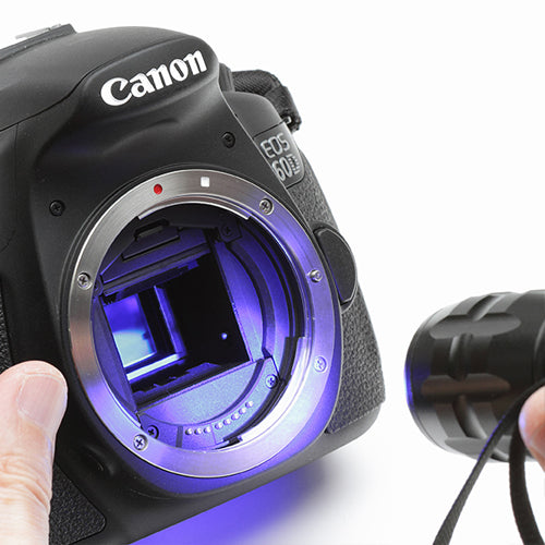 Blue LED Light for Cameras and lenses
