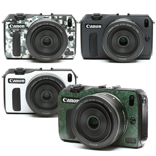 Camera Leather decoration sticker for Canon EOS M   [4 colors]