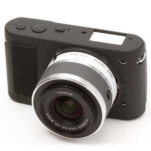 Easy Cover Nikon 1 J1 &amp; J2&amp;屏幕保护膜 [黑色]