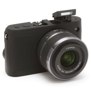 Easy Cover Nikon 1 J3&amp;屏幕保护膜 [黑色]