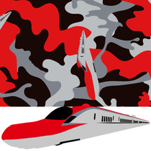 Load image into Gallery viewer, EASY WRAPPER Shinkansen Camouflage [KOMACHI (E6 series) / 4 size]
