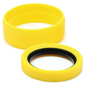 Lens Rim (Lens Ring &Lens Bumper) lens protector [Yellow]