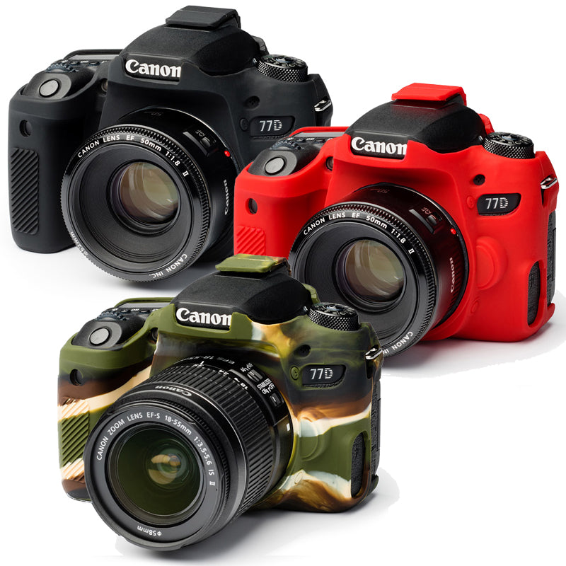 Capa de silicone EASYCOVER Canon 7D MARK II Camuflado Capa de silicone EASYCOVER Canon 7D MARK II Camuflado