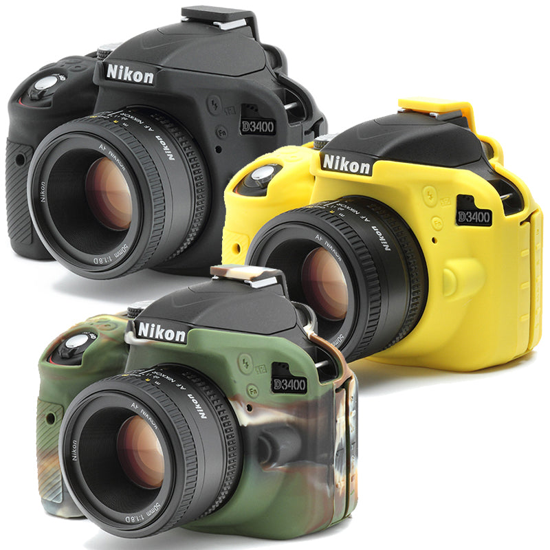 Easy Cover Nikon D3400 &  Screen Protector [3colors]