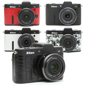 Camera Leather decoration sticker for Nikon1 V1 [6 colors]
